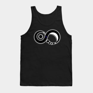 Solaris Moebius Weiss (Logo gross) Tank Top